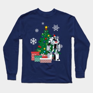 Jazz Around The Christmas Tree Transformers Long Sleeve T-Shirt